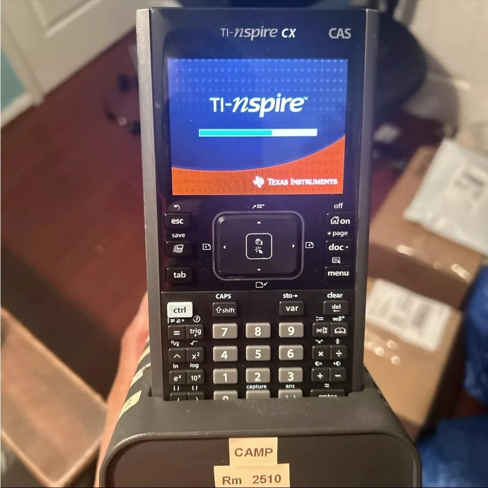 Texas Instruments TI Nspire CX II CAS Graphing Calculator Docking Station W Cabl